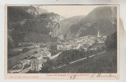 LOT 23022083 CPA PIONNIERE THUSIS (Suisse-Grisons) - Mit Eingang Zur Viamala Schlucht - Thusis