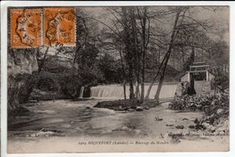 Cpa Roquefort Barrage Du Moulin - Roquefort