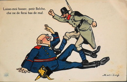 CPA - Illustrateur Mass'Beuf - Caricature Politique > Satiriques - Daté 1914 - TBE - Mass'Boeuf