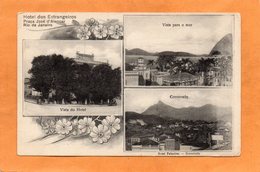 Hotel Des Estrangeiros Rio De Janeiro Brazil 1906 Postcard - Rio De Janeiro