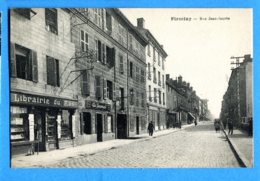 NY183, Firminy, Rue Jean-Jaurès, Librerie Du Mas , Non Circulée - Firminy