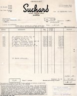 CHOCOLAT SUCHARD - ZAVENTEM - CHIMAY - 26 DECEMBRE 1956. - Levensmiddelen