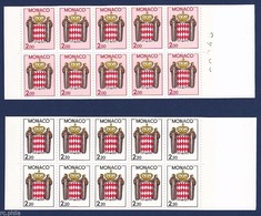 RC 15811 MONACO CARNETS N° 1 / 2 COTE 23€ LES 2 PREMIERS CARNETS DE MONACO NEUF ** MNH - Markenheftchen