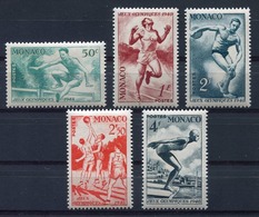 RC 15815 MONACO N° 319 / 323 COTE 12€ JEUX OLYMPIQUES DE LONDRES NEUF ** MNH - Ete 1948: Londres