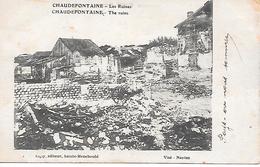 CHAUDEFONTAINE ( 51 ) - Les Ruines - Other Municipalities