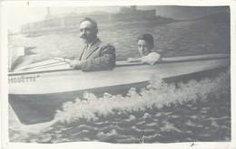 Delcampe - Cpa Bateau – Carte-photo Foraine, Bateau «  Mouette «  ( BA ) - Sonstige & Ohne Zuordnung