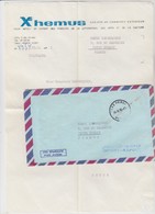 FULL LETTER. BULGARIA. HEMUS SOFIA IMPORT-EXPORT. TAXE PERCUE SOFIA  TO FRANCE - Lettres & Documents