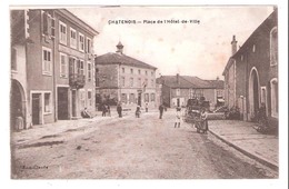 Châtenois  (88-Vosges) Place De L'Hôtel De Ville - Chatenois