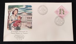 MAC1104-Macau FDC With 1 Stamp - 6th. International Congresses On Tropical Medicine And Malaria - Macau - 1958 - FDC