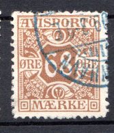 DANEMARK (Royaume) - 1907 - Timbre Pour Journaux - N° 7 - 68 O Bistre - Used Stamps