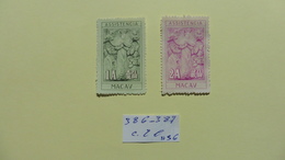 Asie > Macao >  2 Timbres  Neufs Sans Gomme N° 386-387 - Collections, Lots & Séries