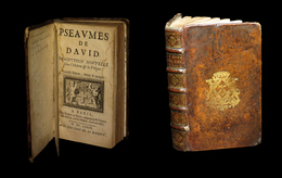 [THEOLOGIE PSAUTIER Reliure Aux Armes] Pseaumes [Psaumes] De David. 1679. - Before 18th Century