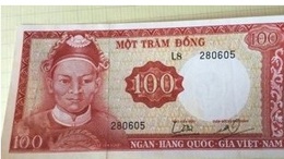 Billet Viet Nam 100 Dong - Vietnam