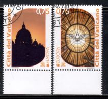 Vatican 2012 Mi# 1740-1741 Used - Europe - Oblitérés