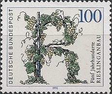 WEST GERMANY (BRD) - RIESLING VINEYARDS, 500th ANNIVERSARY 1990 - MNH - Vins & Alcools