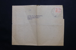 CUBA - Affranchissement Plaisant Non Dentelé ( J. Caballero ) De Camaguey Sur Document Pour La France - L 54497 - Storia Postale