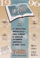 1996 IN FOLIO 4° MOSTRA -  ITALIE LUCCA - - Bourses & Salons De Collections