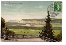 INSTITUT CHATEAU DE MAYENFELS. PRATTELN. VUE DE LA TERRASSE.... - Pratteln