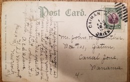 O) 1919 CUBA- CARIBBEAN, BARTOLOME MASO SC 239, FROM CAIMANI, POSTAL CARD BY ROSSELMAN AND CO, TO CANAL ZONE PANAMA - Briefe U. Dokumente