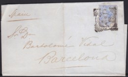 Great Britain  . Yvert  .     62  On Letter .    (2 Scans)    .  O  .   Cancelled      .   /  .   Gebruikt - Lettres & Documents