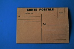 FRANCE - Poste Enfantine - Carte Postale  --- France Pseudo Entiers Postaux Document De La Poste Pr Apprentis Postiers - Enteros Privados