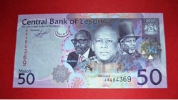 LESOTHO 50 Maloti - 2010 P 23 - AA PREFIX  / UNC - NEUF - Lesoto