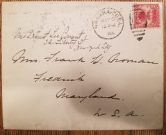 O) 1906 CUBA - CARIBBEAN, ROYAL PALMS - TREE, TO USA - Lettres & Documents