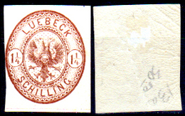 Germania-B-270- Luebeck 1864 (sg) NG - Qualità A Vostro Giudizio. - Lubeck