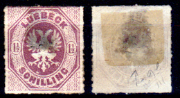 Germania-B-271- Luebeck 1865 (sg) NG - Qualità A Vostro Giudizio. - Lubeck