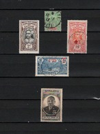 5 TIMBRES OCEANIE OBLITERES  DE 1900 à 1945    Cote : 12,30 € - Autres - Océanie