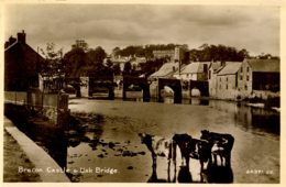 POWYS - BRECON - CASTLE AND USK BRIDGE RP Gw137 - Breconshire