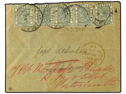 COSTA DE ORO. 1897 (Dec 6). ASHANTI EXPEDITION 1897-1900 CAMPAIGN. Cover Addressed To Captain De Salis At Lagos, Franked - Autres & Non Classés