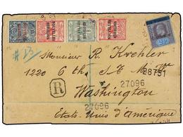NUEVAS HEBRIDAS. 1909. PORT VILA To U.S.A. New South Walles Postal Agency Cancel Transferred To Condominium Postal Autho - Andere & Zonder Classificatie