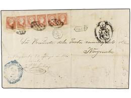 PUERTO RICO. Ant.9 (6). 1865. S. JUAN A NAGUABO. Envuelta De Plica Judicial Dirigida Al Presidente De La Junta Municipal - Other & Unclassified