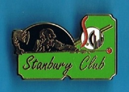 PIN'S //  ** S. CLUB / BILLARD / SNOOKER / STANBURY CLUB ** - Biljart