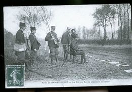 RAMBOUILLET LE ROI DE SUEDE A LA CHASSE - Rambouillet