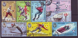 SOUTH ARABIA Quaiti State 3,used,olimpic Games - Winter 1968: Grenoble