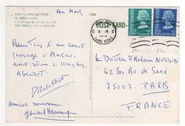 Timbres , Stamps Yvert N° 270 , 271  Sur Cp , Carte , Postcard  Du 06/08/1976 ? - Brieven En Documenten