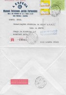 TIMBRES - STAMPS- LETTRE RECOMMANDÉ - MARCOPHILIE - PORTUGAL - CACHET 29-07-1991- ZARCO - FUNCHAL (MADEIRA) - Lettres & Documents