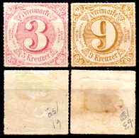 Germania-B-301 - Thurn Und Taxis (stati Del Sud) 1866 (+/sg) LH/NG - Qualità A Vostro Giudizio. - Mint