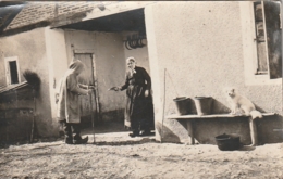 *** Agriculture *** Photo Carte Ferme - Couple D'agliculteur Et Chien Neuve TTB - Farms