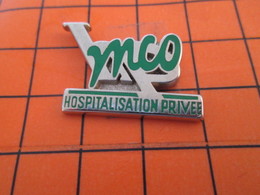 620 Pin's Pins / Beau Et Rare / THEME MEDICAL : HP MCO HOSPITALISATION PRIVEE Les Soins + Le Bénéfice Comptable - Geneeskunde