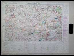 ©1975 HERZELE NINOVE STAFKAART 30/3-4 HAALTERT DENDERLEEUW  LIEDEKERKE ROOSDAAL WELLE KERKSKEN IDDERGEM AAIGEM S919 - Herzele