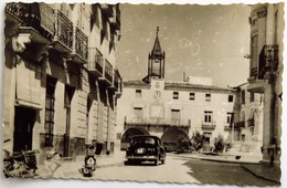 C. P. A. : Alicante : NOVELDA : Calle De Don Jose Luis Gomez, Fondo Ayuntamiento, Coche, En 1962 - Alicante