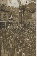 14 ( Calvados ) - CARTE PHOTO  CAEN - FETE De La VICTOIRE - Retour Des Poilus 13 Septembre 1919, Rue Saint Jean - Caen