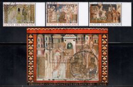 Vatican 2013 Mi# 1775-1777, Block 41 Used - 17th Centenary Of The Edict Of Milan - Gebraucht