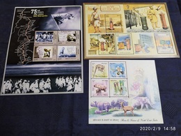 India 2005 Year Pack Of 3 M/s On Mahatma Gandhi Dandi March Fauna & Flora Flower Wildlife Letter Box MNH - Años Completos