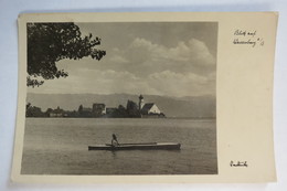 (11/7/21) AK "Wasserburg A.B." Blick Aus Der Schönen Bucht Von Nonnenhorn Am Bodensee Auf Wasserburg - Wasserburg (Bodensee)