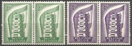(E087) BELGIQUE - Paire N°994à995 *et** - Europa - Unused Stamps