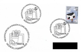 SPAIN. POSTMARK. DISELLO 2019. GENERAL CATEGORY. VALENCIA - Autres & Non Classés